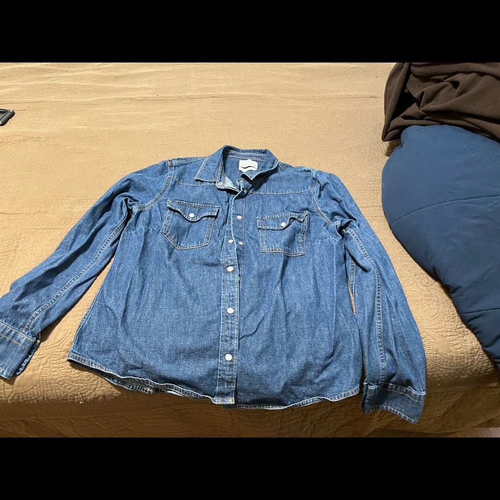 JCrew Western Denim Shirt